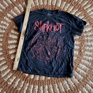 Slipknot men's large black double sided concert t shirt
